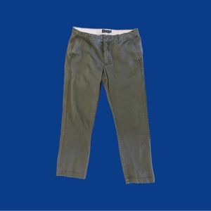 L.L. Bean Signature olive chinos